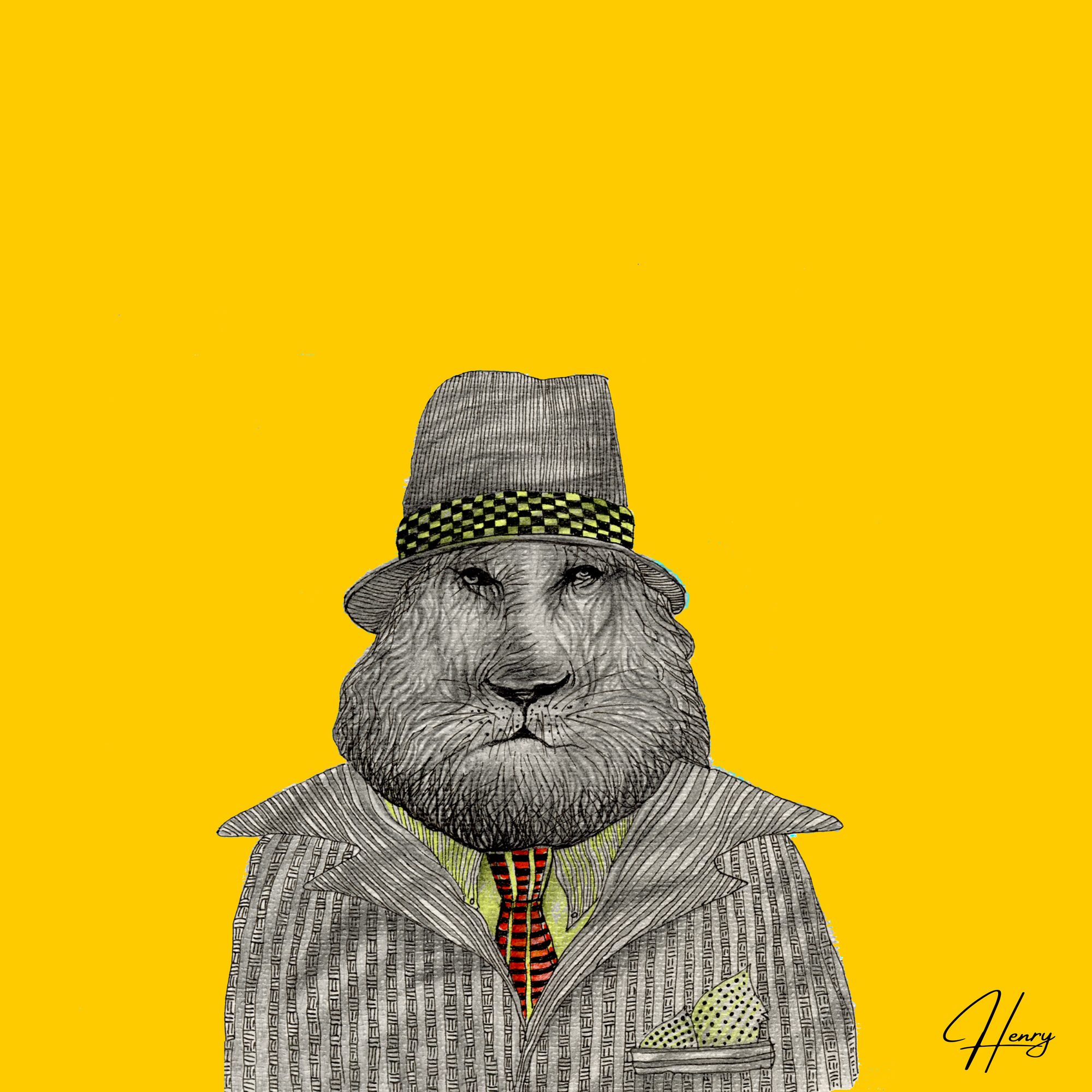 Animals collection art prints by Mike Roberts