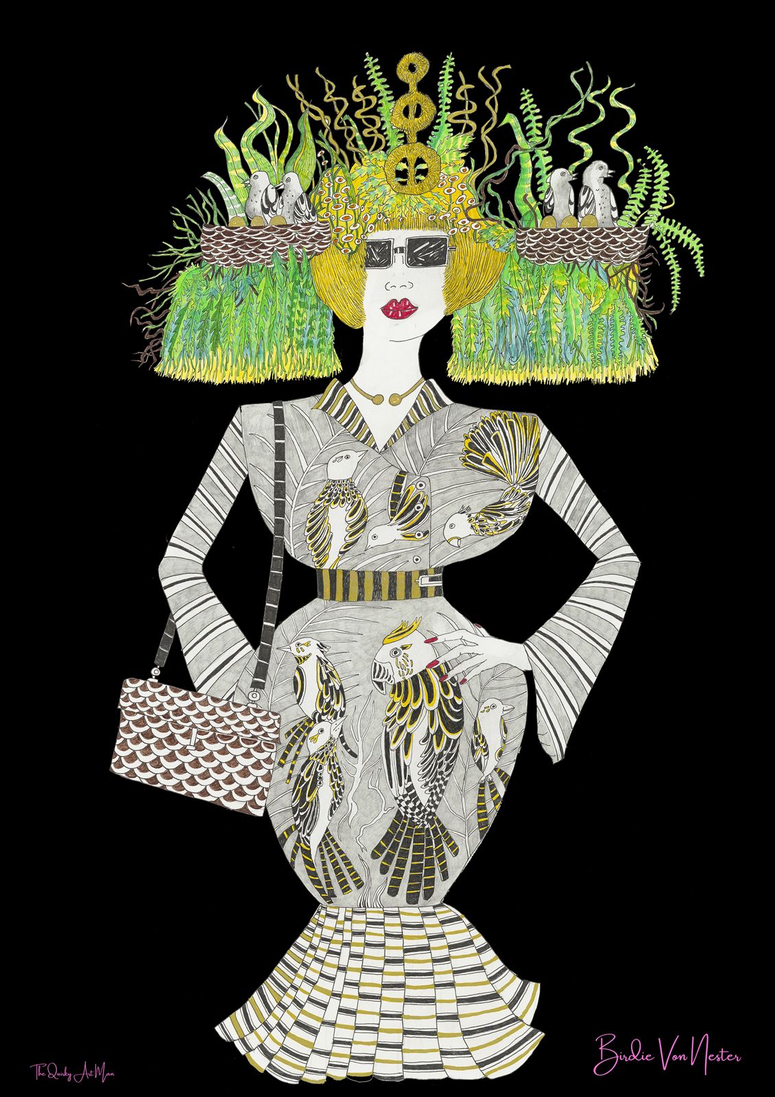 Botanical Luxe collection art prints by Mike Roberts